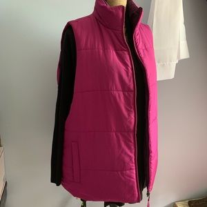 NEW Interchangeable nylon 2 sided vest pink/purple